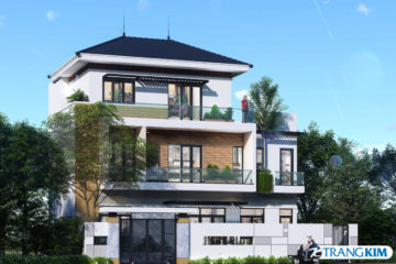 Biệt thự 3 tầng hiện đại