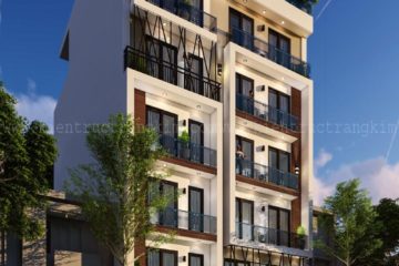 Thiết kế nhà vừa ở vừa cho thuê