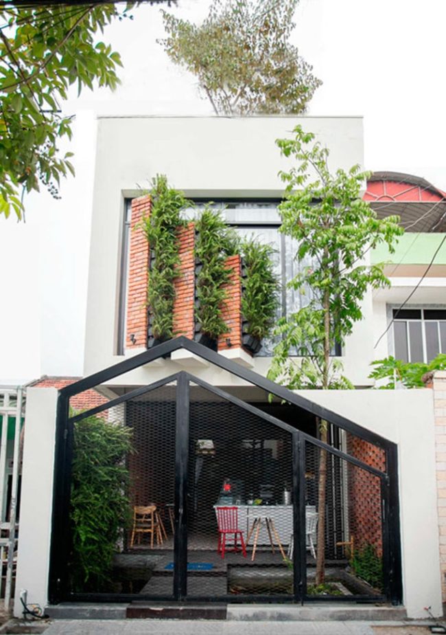 mẫu nhà 2 tầng kết hợp kinh doanh