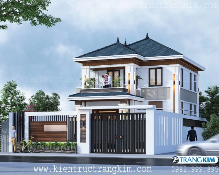 Biệt thự 2 tầng 3 phòng ngủ hiện đại