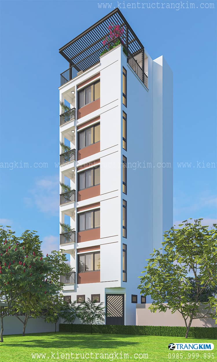 Thiết kế nhà cho thuê diện tích 40m2