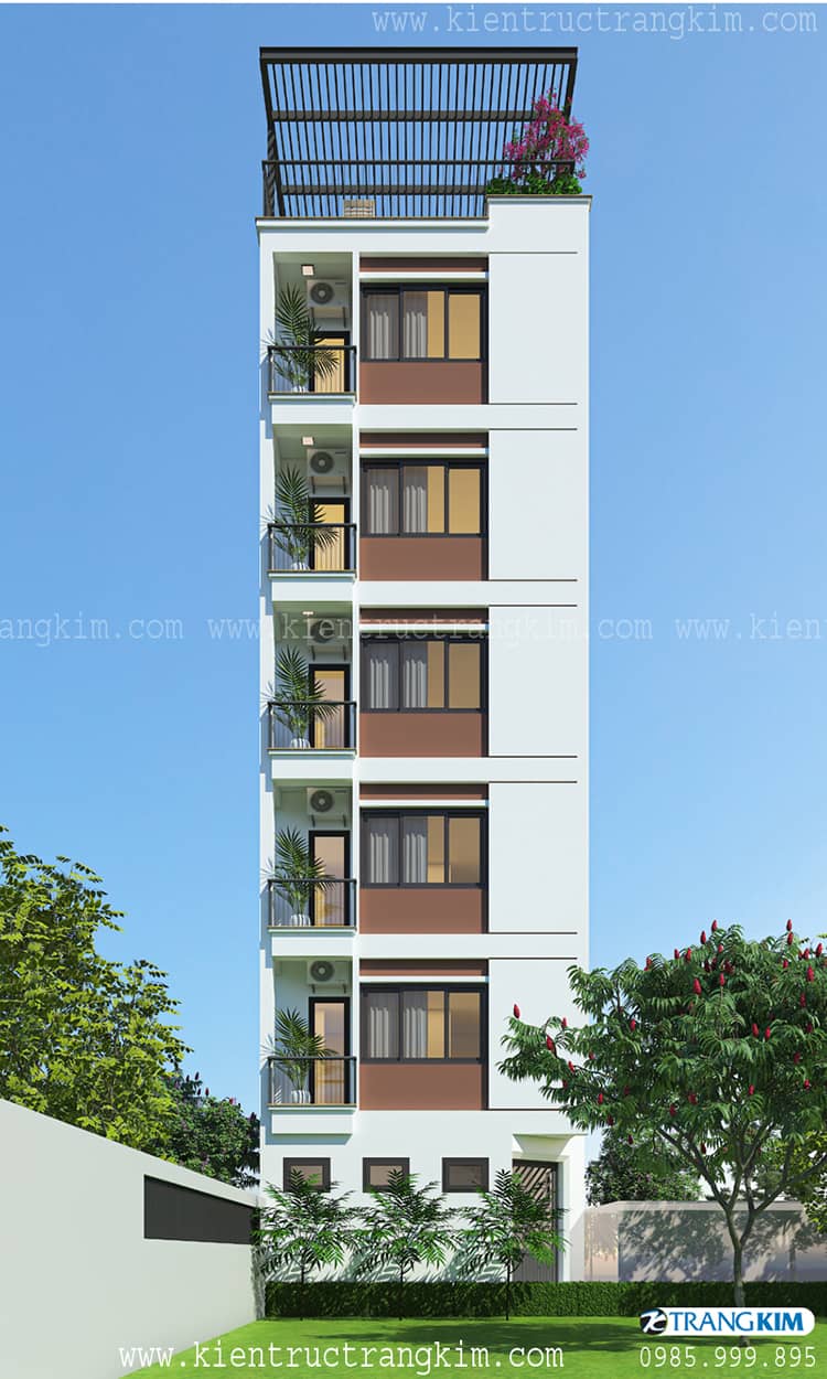 Thiết kế nhà cho thuê diện tích 40m2