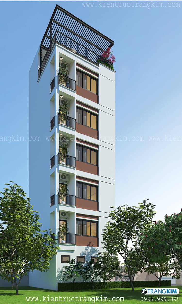 Thiết kế nhà cho thuê diện tích 40m2