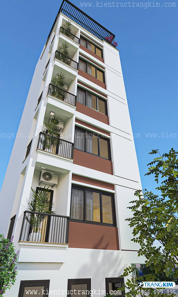 Thiết kế nhà cho thuê diện tích 40m2