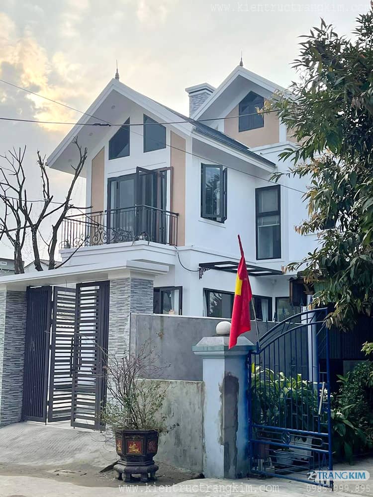 Hình ảnh thực tế của biệt thự sau khi hoàn thiện 1 Hình ảnh thực tế biệt thự nhà vườn