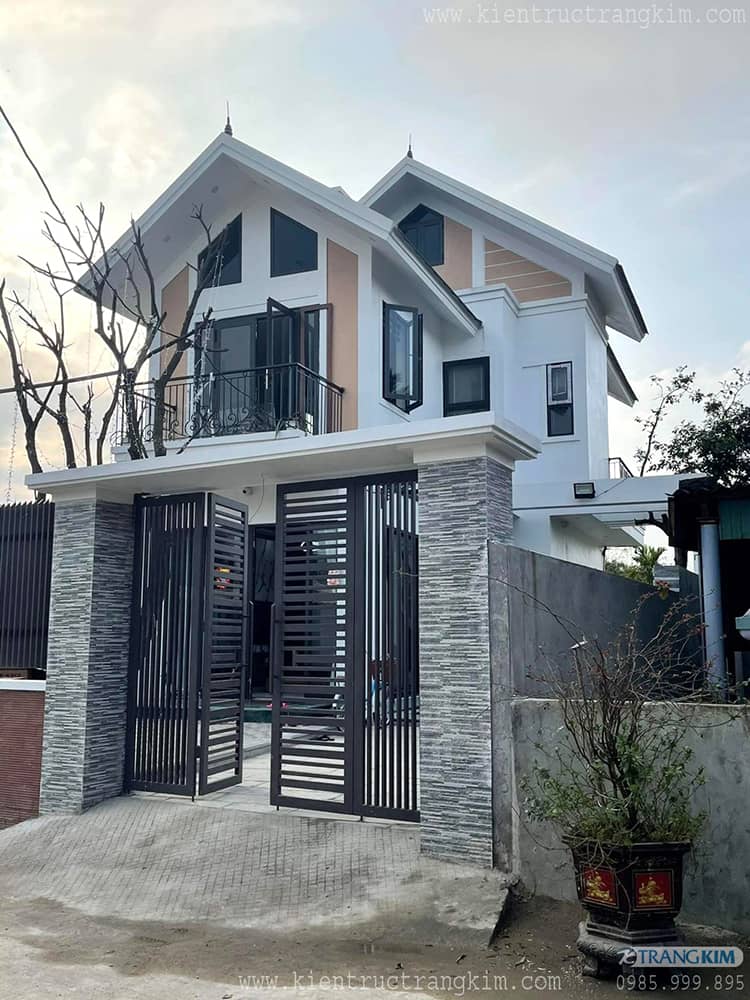 Hình ảnh thực tế của biệt thự sau khi hoàn thiện 2 Hình ảnh thực tế biệt thự nhà vườn