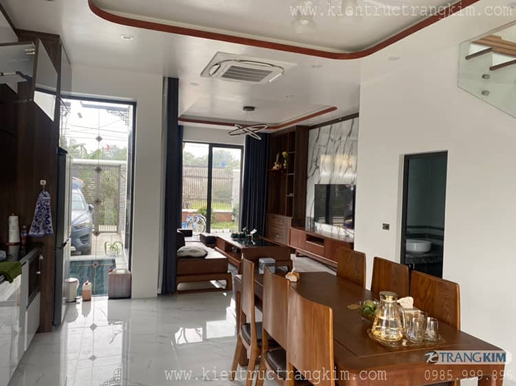 Hình ảnh thực tế của biệt thự sau khi hoàn thiện 5 Hình ảnh thực tế biệt thự nhà vườn