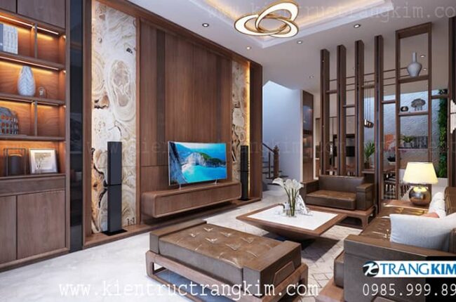 Thiết kế nội thất biệt thự phố 3 tầng 7.7x15.5