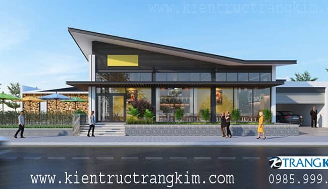 Thiết kế kiến trúc nhà hàng tại Yên Bái