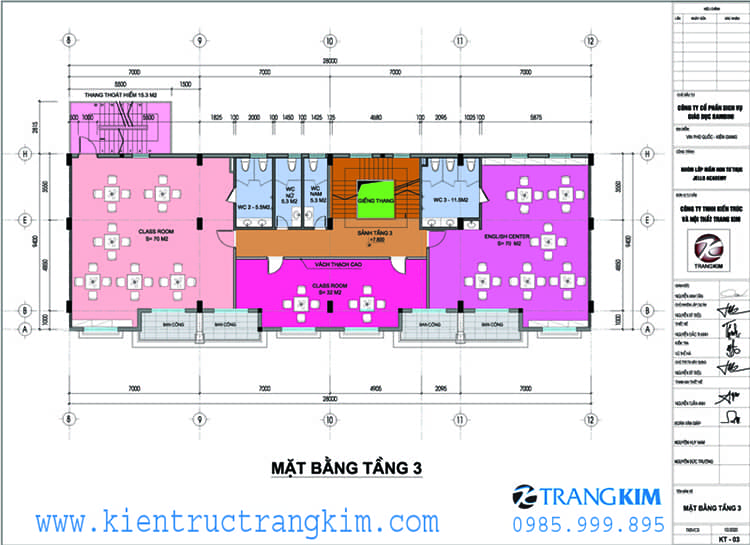 Thiết kế trường mầm non quốc tế tại Grand World - Phú Quốc