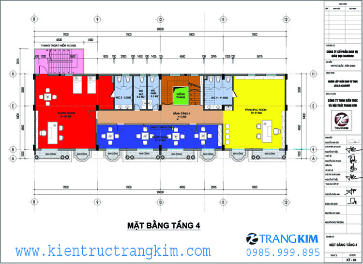 Thiết kế trường mầm non quốc tế tại Grand World - Phú Quốc