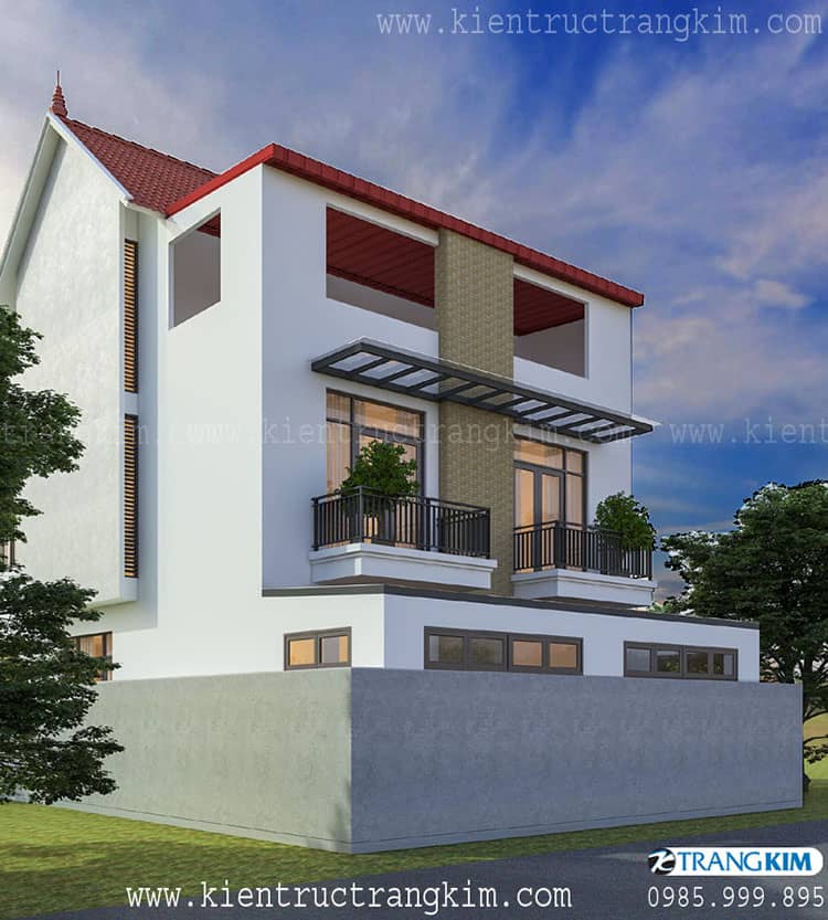 hình ảnh biệt thự 3 tầng sau cải tạo 5