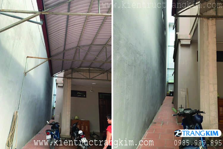 Hiện trạng biệt thự 1