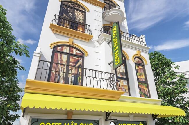 Thiết kế quán cà phê tại Grand world Phú Quốc