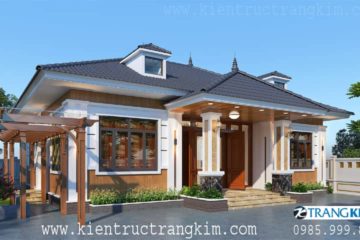 Phối cảnh biệt thự 1 tầng