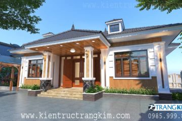 Phối cảnh biệt thự 1 tầng