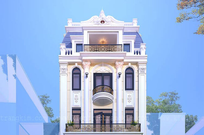nhà 5 tầng tân cổ điển