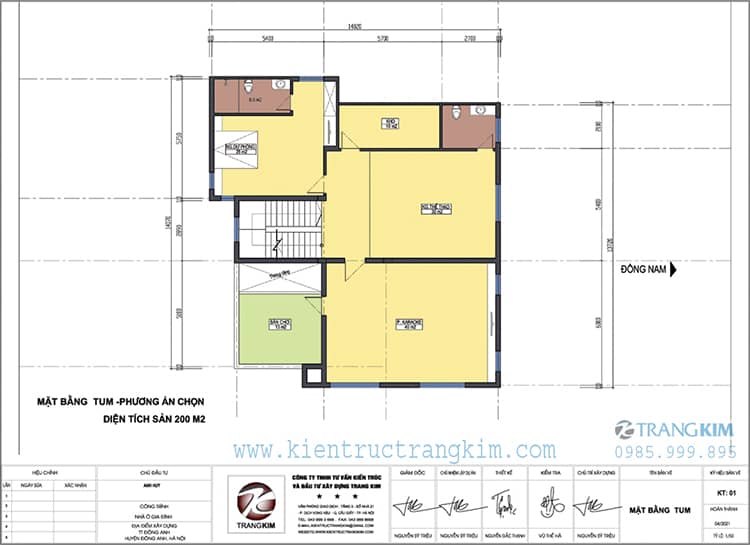 Mặt bằng tầng 3