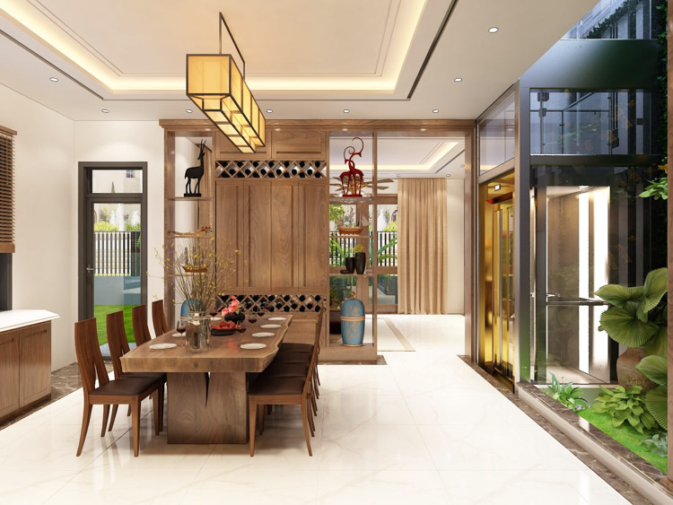 Hình ảnh phối cảnh nội thất của biệt thự 3 Hình ảnh phối cảnh nội thất của biệt thự 3