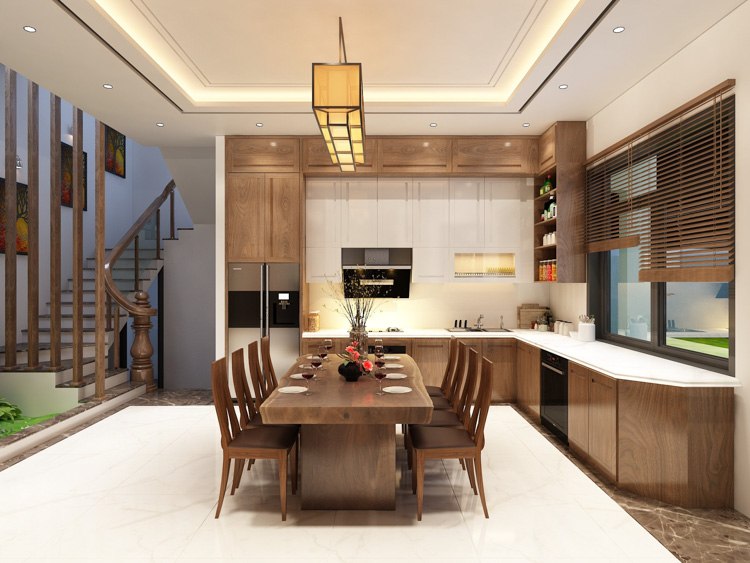 Hình ảnh phối cảnh nội thất của biệt thự 9 Hình ảnh phối cảnh nội thất của biệt thự 9