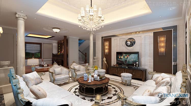 Nội thất phòng khách, ăn, thờ