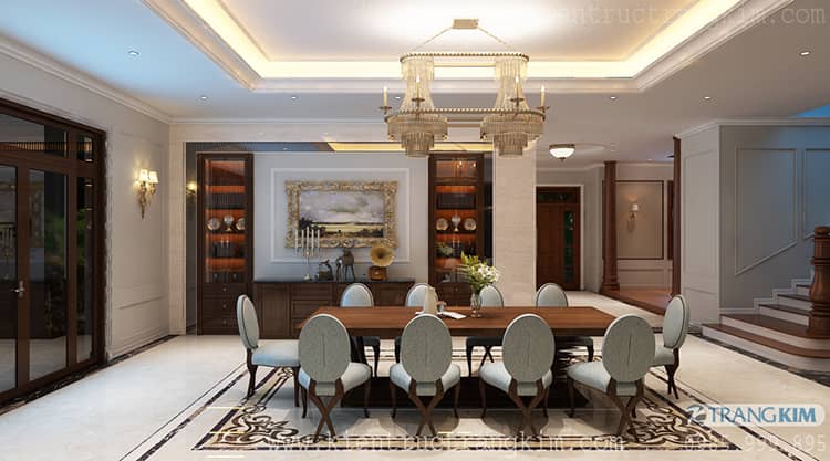 Nội thất phòng khách, ăn, thờ