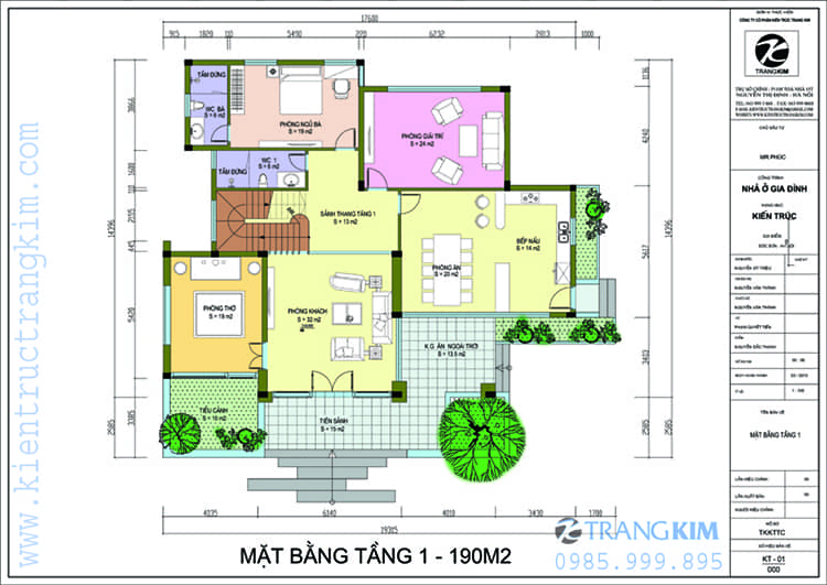 Mặt bằng kiến trúc tầng 1 1 mặt bằng thiết kế biệt thự tầng 1