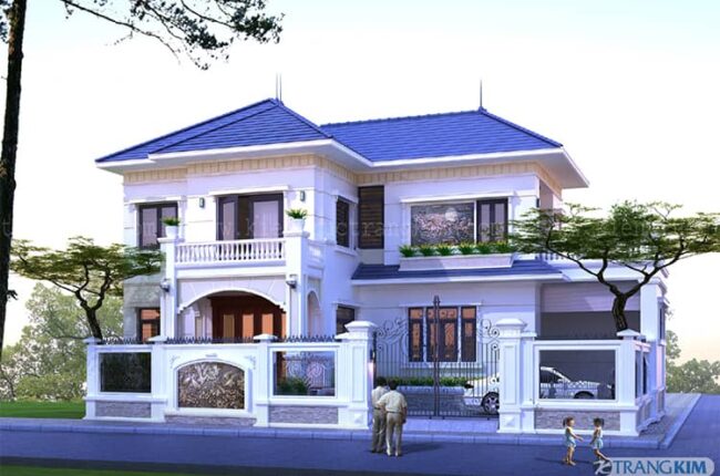 Biệt thự tân cổ điển 2 tầng sang trọng
