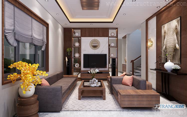 Nội thất phòng khách + bếp 1 Nội thất phòng khách và bếp