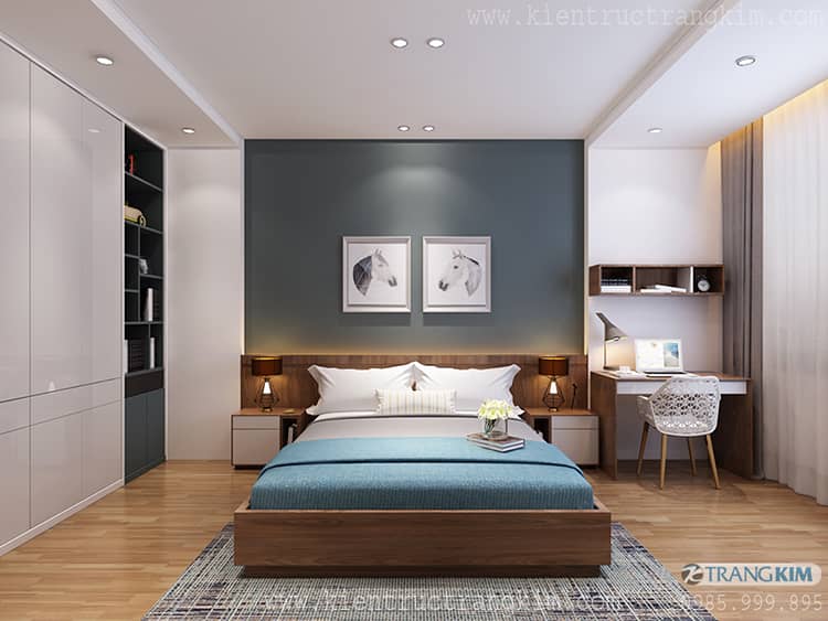 Phòng ngủ nhỏ tầng 2 2 Nội thất phòng ngủ nhỏ tầng 2