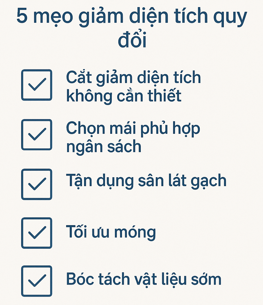 Mẹo tối ưu chi phí khi tính diện tích xây dựng 1 Mẹo tối ưu chi phí khi tính diện tích xây dựng 1
