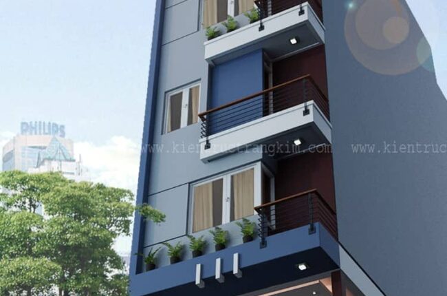 Nhà nghỉ 6 tầng 1 tum đẹp, hiện đại ,hiệu quả kinh tế cao