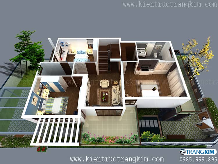 Mặt bằng kiến trúc tổng thể