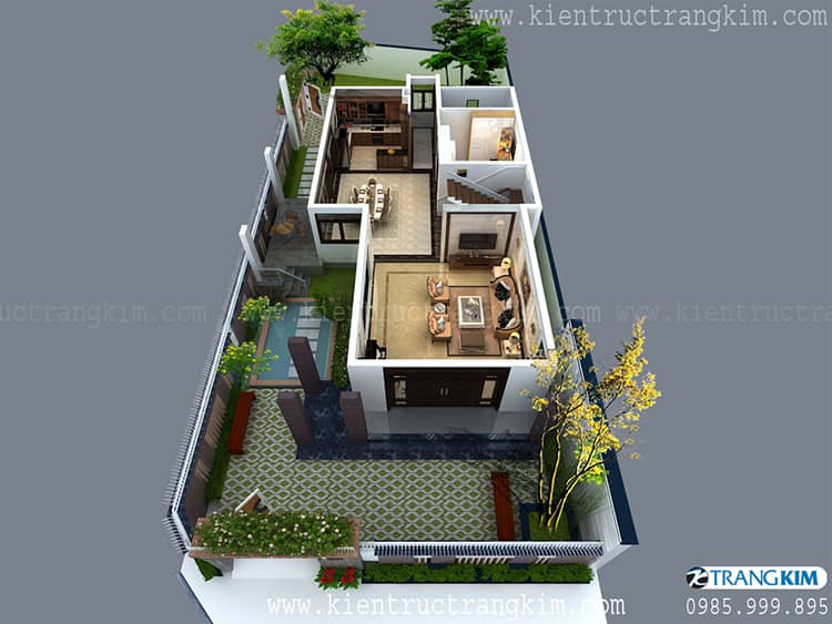 Mặt bằng kiến trúc tổng thể