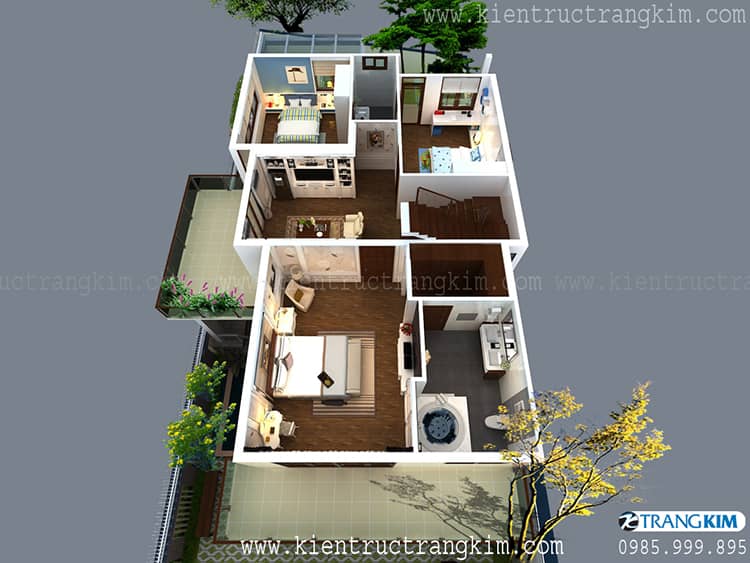 Mặt bằng kiến trúc tổng thể