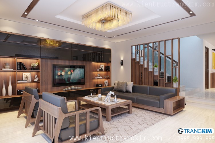 Hình ảnh phối cảnh thiết kế nội thất 6 Nội thất phòng khách