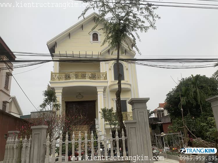 Hình ảnh thực tế thi công biệt thự 3 tầng tân cổ điển 9 Hình ảnh thực tế thi công biệt thự 3 tầng tân cổ điển 9