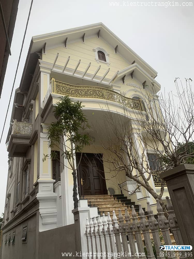 Hình ảnh thực tế thi công biệt thự 3 tầng tân cổ điển 10 Hình ảnh thực tế thi công biệt thự 3 tầng tân cổ điển 10