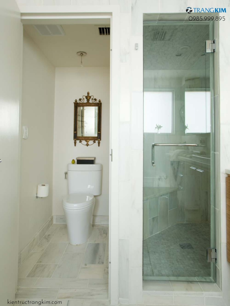 Gợi ý các mẫu thiết kế nhà vệ sinh và nhà tắm riêng biệt 9
