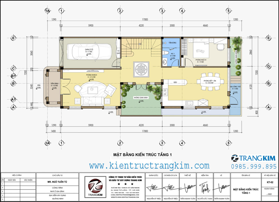 Mặt bằng thiết kế tầng 1 1 Mặt bằng kiến trúc tấng 2