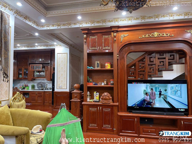 Hình ảnh nội thất thực tế biệt thự tân cổ điển 1 Hình ảnh nội thất thực tế biệt thự tân cổ điển