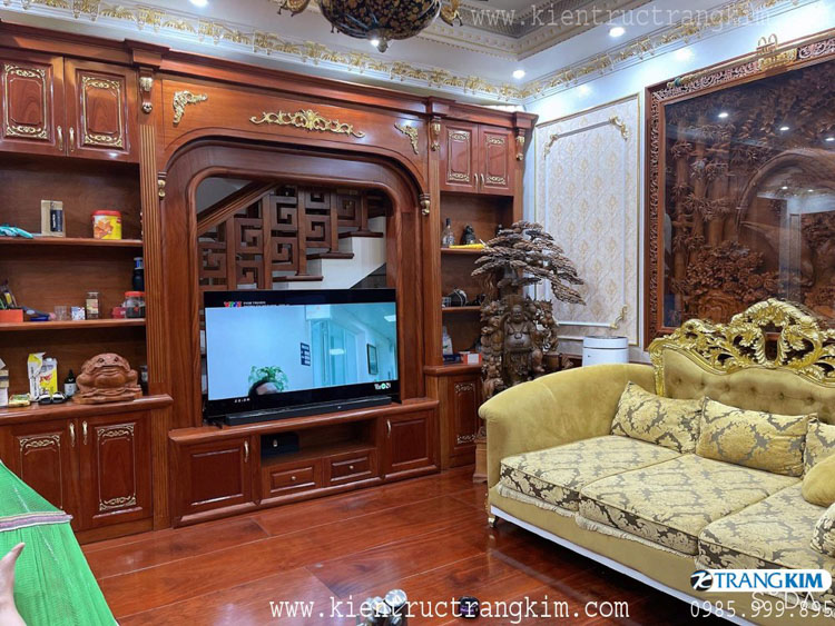 Hình ảnh nội thất thực tế biệt thự tân cổ điển 2 Hình ảnh nội thất thực tế biệt thự tân cổ điển