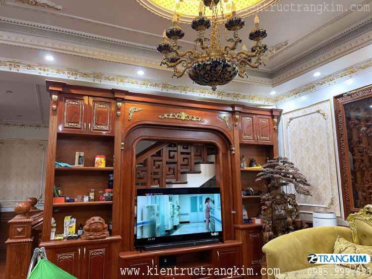 Hình ảnh nội thất thực tế biệt thự tân cổ điển 3 Hình ảnh nội thất thực tế biệt thự tân cổ điển