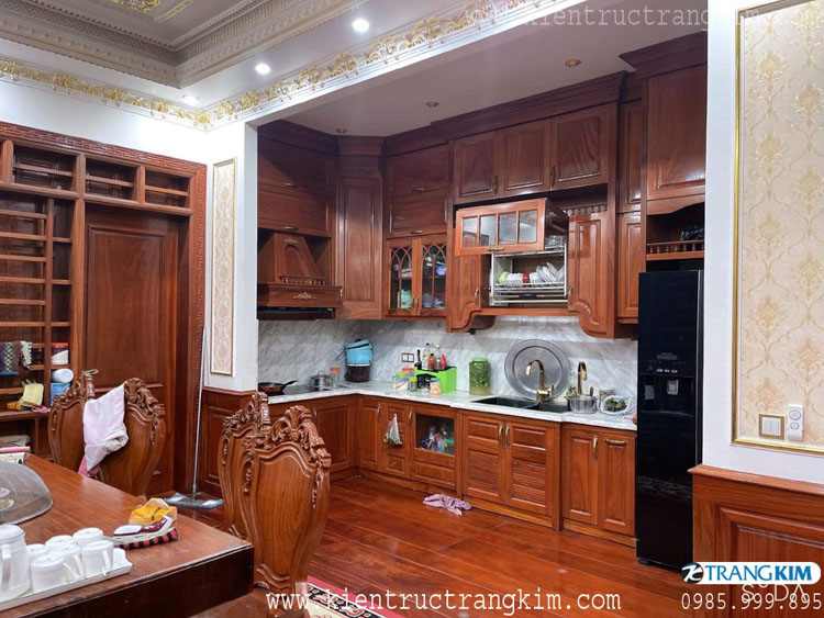 Hình ảnh nội thất thực tế biệt thự tân cổ điển 5 Hình ảnh nội thất thực tế biệt thự tân cổ điển