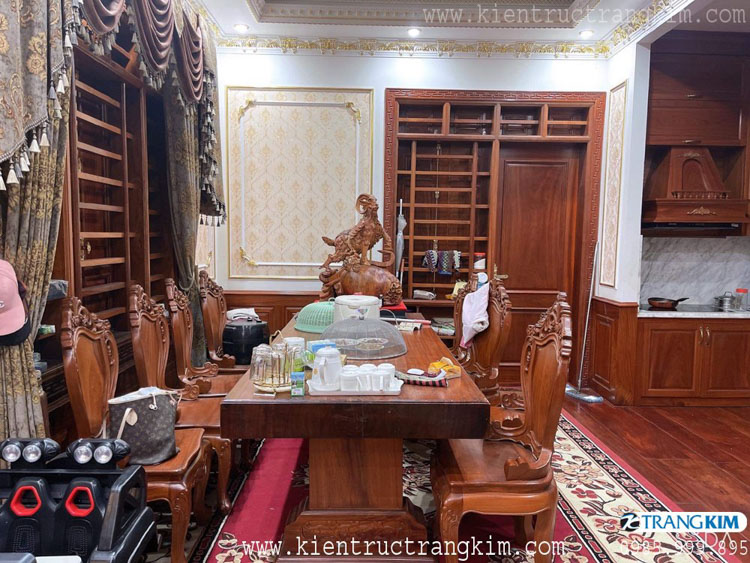 Hình ảnh nội thất thực tế biệt thự tân cổ điển 8 Hình ảnh nội thất thực tế biệt thự tân cổ điển