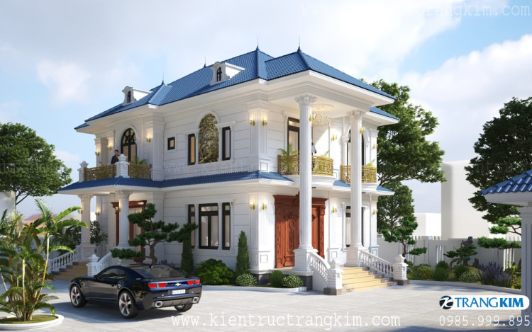 Kinh nghiệm thiết kế biệt thự mái Nhật 2 tầng 3 Kinh nghiệm thiết kế biệt thự mái Nhật 2 tầng 3