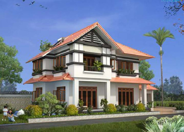 Phong cách biệt thự mái Thái 2 tầng là gì? 2 Phong cách biệt thự mái Thái 2 tầng là gì? 2