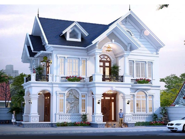 Thiết kế kiến trúc mái Thái 1 Thiết kế kiến trúc mái Thái 1