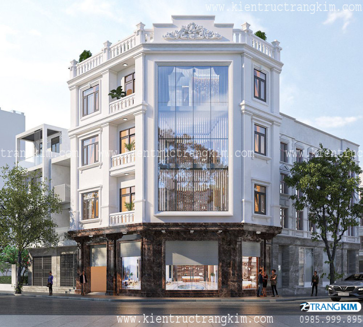 3. Các yếu tố cần xem xét trong thiết kế nhà lô góc cho thuê văn phòng 2