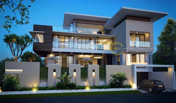 Biệt thự mái bằng đang trở nên phổ biến và thịnh hành 1 Biệt thự mái bằng đang trở nên phổ biến và thịnh hành 1